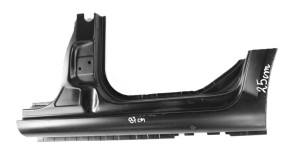 VW GOLF 4 IV 1J1 1J5 1997-2006 próg słupek lewy 1J5809835 2/5 MINIATURA