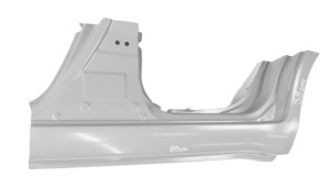 SUZUKI SPLASH EX 2008-2014 próg słupek lewy 64511-51K10-P41 6451151K10P41 3/5 MINIATURA