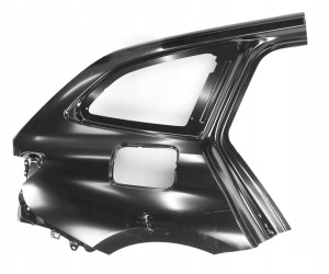 BMW 3 III G20 TOURING G21 KOMBI 2019-2025 tylny prawy błotnik 41007493270 3/4 MINIATURA