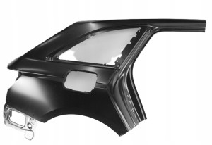 AUDI A4 S4 B9 LIFT KOMBI 8W9 2019-2024 tylny prawy błotnik 8W9809838C 2/5 MINIATURA