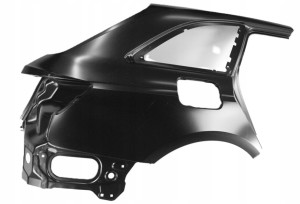 AUDI A4 S4 B9 LIFT KOMBI 8W9 2019-2024 tylny prawy błotnik 8W9809838C 3/5 MINIATURA