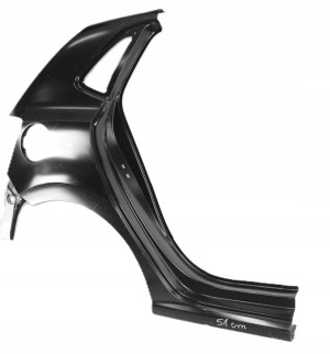 VW POLO 6R4 6C4 5D HB 2009-2017 Tylny prawy błotnik 6R4809844A 6R4809052 2/3 MINIATURA