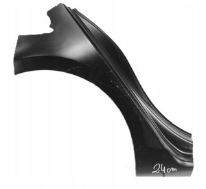 VW GOLF 7 5G4 5D HB 2012-2020 tylny tył prawy błotnik 5G4809844A 5G4809052A