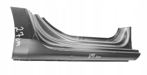 SKODA SUPERB 3 III 3V0 3V5 3V9 15- próg słupek prawy 3V9809602C 3V5809602C 2/5 MINIATURA