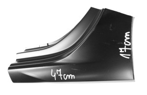 VW GOLF 8 VIII 5H4 5H9 5D 2019-2025 próg słupek C lewy 5H4809843 5H9809843 2/3 MINIATURA