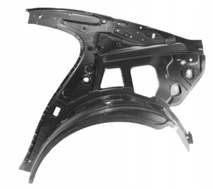 MERCEDES C-KLASA W206 A206 206 SEDAN 2021- tylny lewy błotnik A2066301702