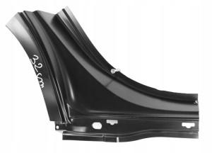 MERCEDES E-KLASA W213 S213 A213 213 2016- Próg słupek C prawy A2136371401 3/5 MINIATURA