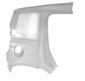 SKODA YETI 5L6 2009-2018 tylny prawy błotnik 5L6809606A 5L6809606 3/5 MINIATURA