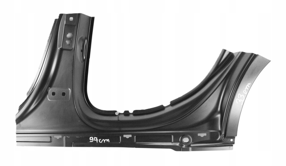 MERCEDES-BENZ A-KLASA W177 A177 177 2018- próg słupek lewy A1776374301 1/5