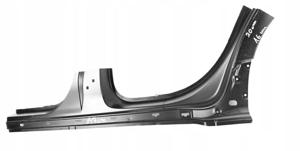 MERCEDES AMG GT 4DOOR X290 W290 A290 290 próg słupek lewy A2906374700 3/5