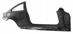 BMW M4 COUPE F82 2013-2020 Tylny prawy błotnik bok 41008060240 41008060250 3/4 MINIATURA