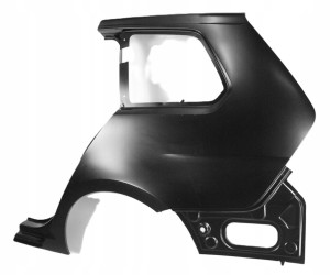 VW GOLF 7 VII KOMBI 5G9 2012-2019 tylny lewy błotnik 5G9809843A 2/5 MINIATURA