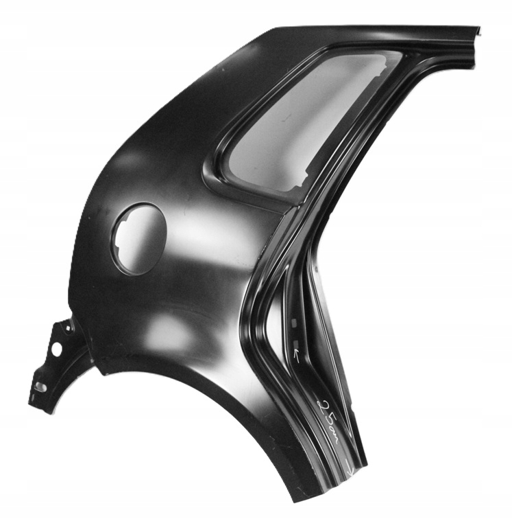 VW POLO 6Q4 9N 5D 2002-2008 tylny prawy błotnik 6Q4809844A 2/3