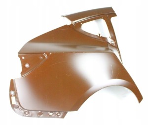 TESLA 3 MODEL 3 III 2017-2024 Tylny prawy błotnik 1073736-S0-M 1073736S0M 2/6 MINIATURA