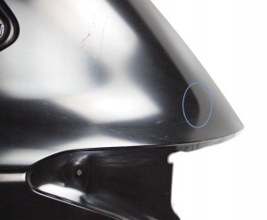 MITSUBISHI OUTLANDER 3 III 2012-2022 tylny lewy błotnik 5301H141 3/5 MINIATURA