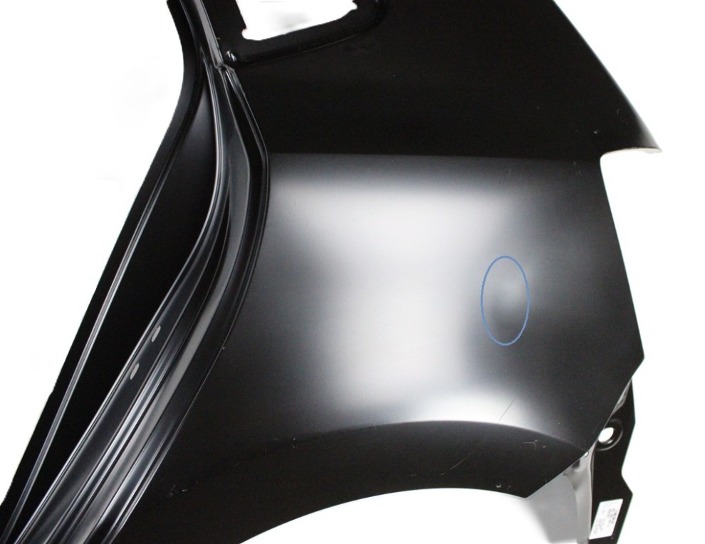 VW POLO 6R4 6C4 5D HB 2009-2017 Tylny lewy błotnik 6R4809843A 6R4809843 4/6