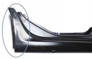 SKODA SCALA 657 2019-2025 Próg słupek prawy 657809602D 4/6 MINIATURA