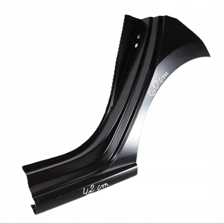 VW POLO 6R4 6C4 5D HB 2009-2017 Tylny lewy błotnik 6R4809843A 6R4809843 2/3