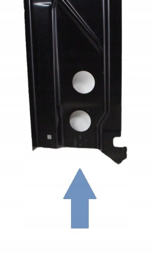 FORD TRANSIT MK8 2014-2025 H2 V363 tylny prawy błotnik narożnik 2367621 4/4 MINIATURA