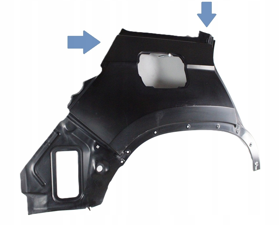 SKODA KODIAQ 565 2016-2024 tylny tył prawy błotnik 565809606A 565809602C 2/5