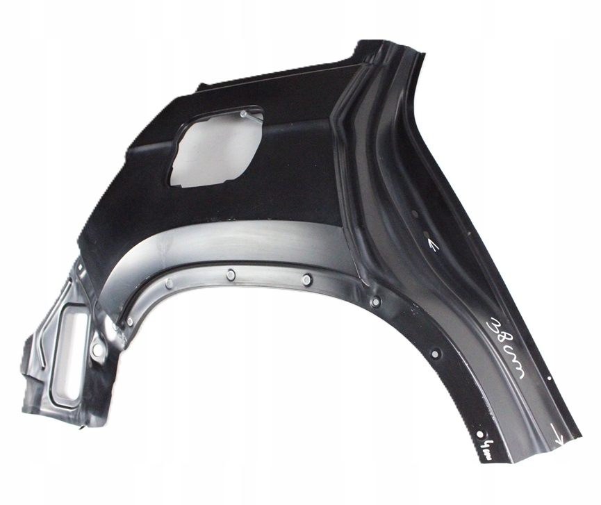 SKODA KODIAQ 565 2016-2024 tylny tył prawy błotnik 565809606A 565809602C 3/5