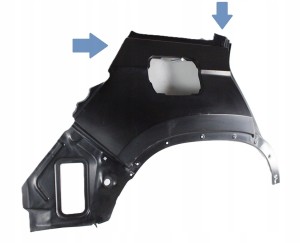 SKODA KODIAQ 565 2016-2024 tylny tył prawy błotnik 565809606A 565809602C 2/5 MINIATURA