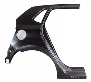 VW POLO 6R4 6C4 5D HB 2009-2017 Tylny prawy błotnik 6R4809844A