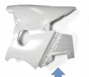 HYUNDAI IONIQ AE 2016-2021 tylny prawy błotnik 71503G2C00 3/3 MINIATURA