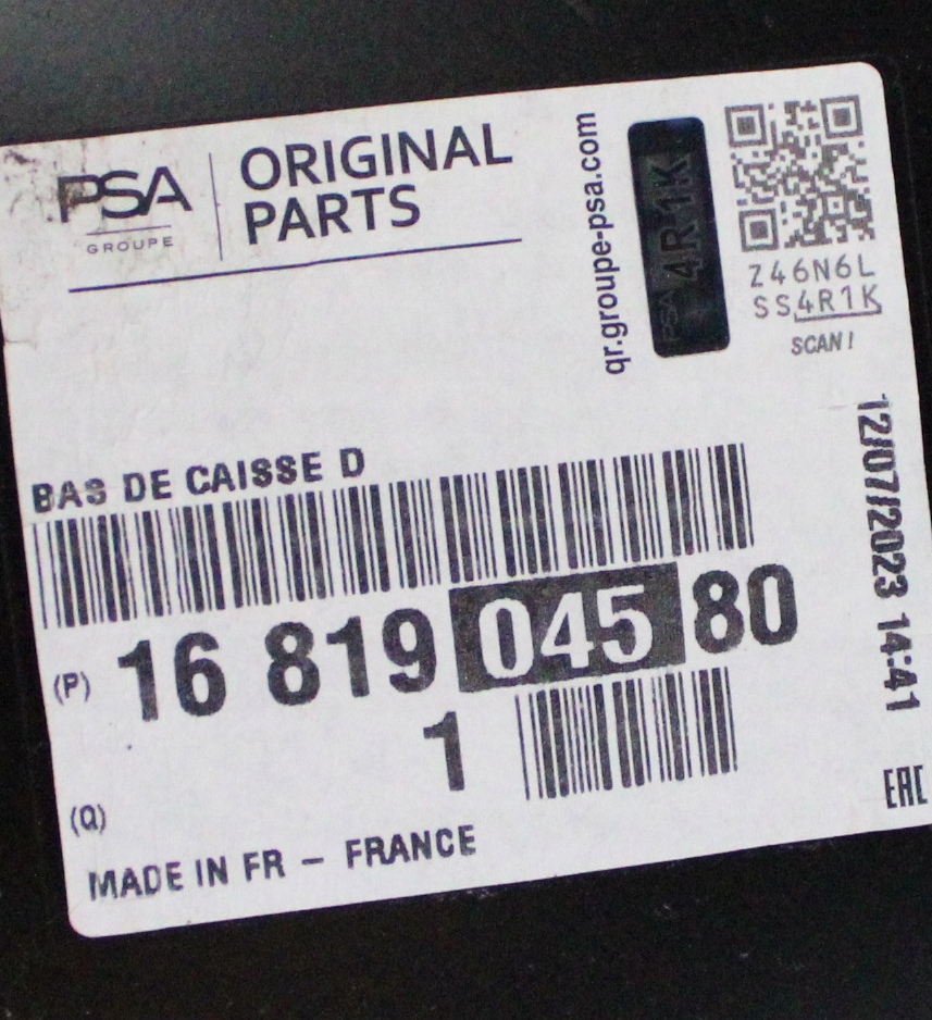 OPEL ASTRA L 6 VI 2021-2026 5D HB próg słupek prawy 1681904580 4/6