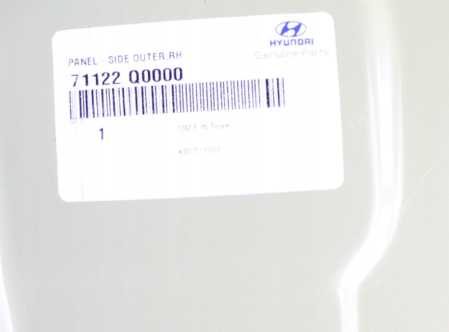 HYUNDAI I20 3 III BC3 2020-2025 słupek szybowy dachowy prawy 71122Q0000 3/3