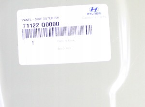 HYUNDAI I20 3 III BC3 2020-2025 słupek szybowy dachowy prawy 71122Q0000 3/3 MINIATURA