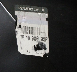 RENAULT LAGUNA 3 III 5D HB tylny prawy błotnik 781000005R 4/4 MINIATURA