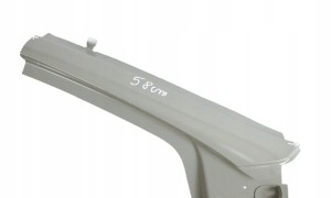 TESLA 3 MODEL 3 III 2017-2024 próg słupek A prawy 1073674S0A 1073674SCB 2/2 MINIATURA