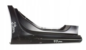 SKODA KAMIQ 658 NW4 2019-2025 próg słupek prawy 658809602D 2/3 MINIATURA