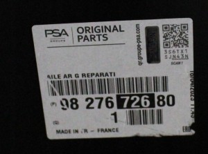 PEUGEOT RIFTER 4 IV K9 L2 MAXI 2018-2025 tylny błotnik lewy 9827672680 5/7 MINIATURA