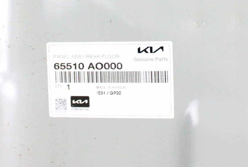 KIA NIRO EV 2 II 2023-2025 podłoga bagażnika wanna 65510-AO000 65510AO000 4/6