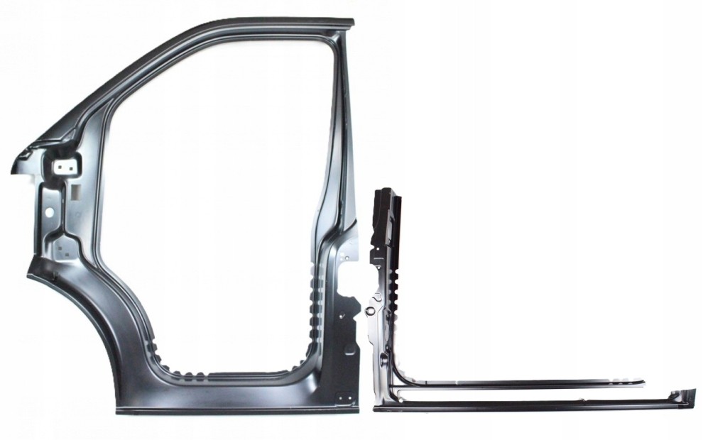 VW TRANSPORTER T5 7H0 2003-2015 próg słupek lewy 7H0810075A 7H1809843 1/3