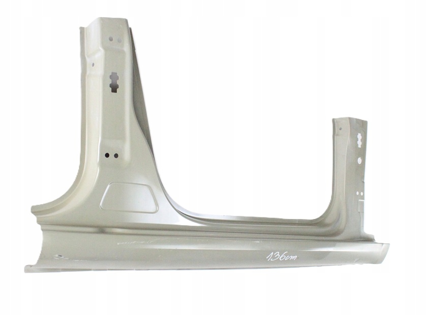 SKODA OCTAVIA 3 5E3 5E5 2012-2020 Próg słupek prawy 5E5809606A 5E9809606A 2/3