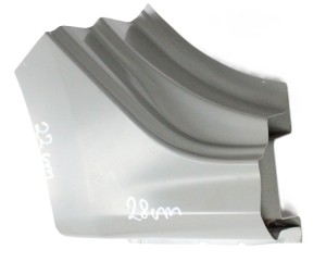 KIA RIO 4 IV 2017-2024 próg słupek C prawy 71504H8C00 71504-H8C00 2/5 MINIATURA