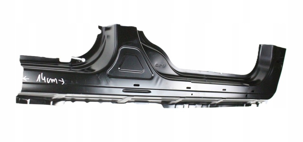 VOLVO S80 S-80 2 II 124 2006-2016 próg słupek prawy 31213988 31349551 2/5