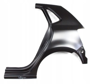 VW POLO 6R4 6C4 5D HB 2009-2017 Tylny lewy błotnik 6R4809843A 6R4809843