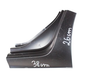 VW POLO 2G4 2017-2025 5D próg słupek C lewy zejście 2G4809835 2G4809051A 2/3 MINIATURA