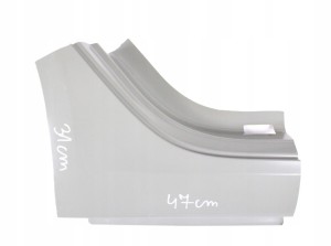 TESLA 3 III MODEL 3 NV35 2024- tylny prawy błotnik słupek C 1910793SCA 1/4 MINIATURA