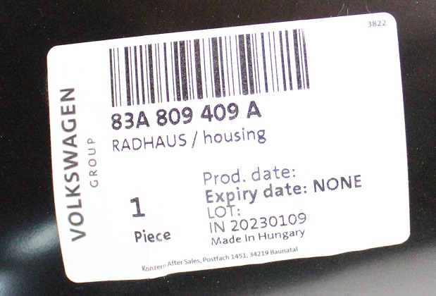 AUDI Q3 SQ3 RSQ3 2 83A 2018-2025 tylny lewy błotnik nadkole 83A809409A 4/6