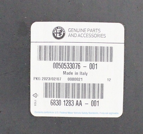 ALFA ROMEO GIULIA 952 2015- słupek czołowy szybowy dachowy prawy 50533076 4/6