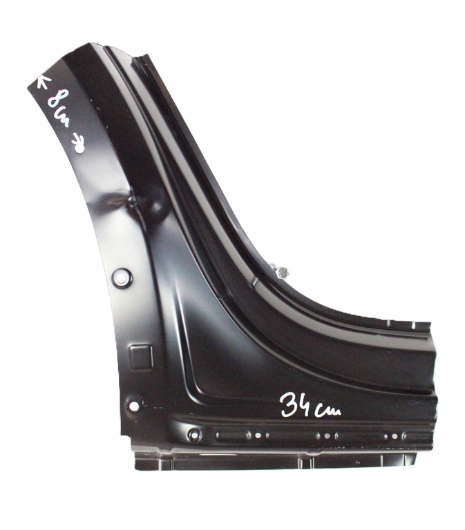 VW TIGUAN 2 II 5NA 2016-2024 tylny tył prawy błotnik zejście 5NA809844 1/3