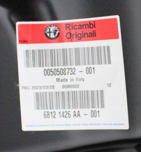 ALFA ROMEO GIULIETTA 940 2010-2020 próg słupek lewy 50508732 4/6