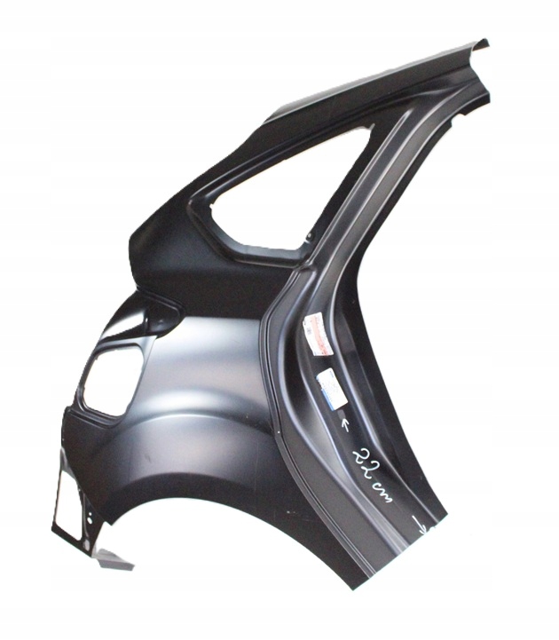 FORD FOMUS 3 III MK3 5D HB 2010-2018 Tylny tył prawy błotnik 1852170 3/4