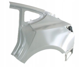 TESLA 3 MODEL 3 III 2017-2023 Tylny lewy błotnik 1073673-S0-B 1073673S0B 3/3 MINIATURA