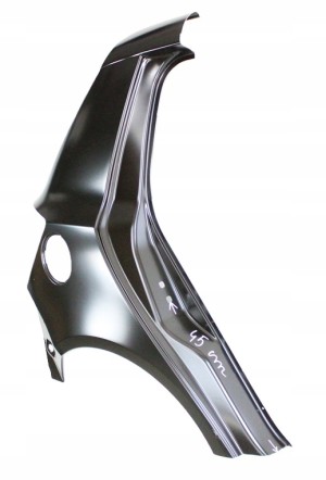 SKODA FABIA 2 5J6 2007-2014 HB Tylny prawy błotnik 5J6809606C 3/5 MINIATURA